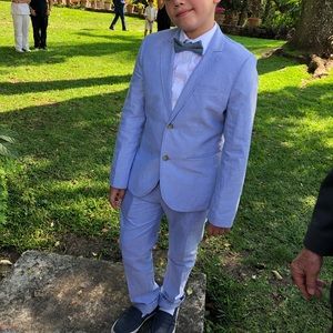 Crewcuts Thompson Chambray suit!